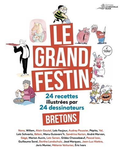 photo Le Grand festin un album dont les droits d'auteur sont intégralement reversés au profit du Secours populaire français