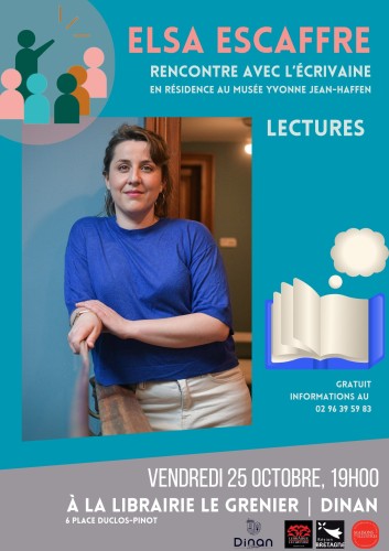 photo [EN RESIDENCE] La créatrice Elsa Escaffre au Musée Yvonne Jean-Haffen (Dinan) en septembre et octobre 2024