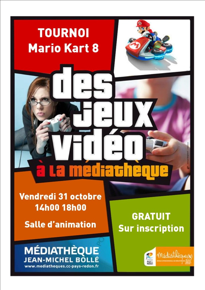 Jeux vidéos en bibliothèque !
